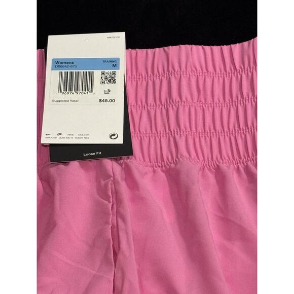 Nike Women's M One Dri-FIT Ultra High-Waisted Brief-Lined Shorts New With Tag - Picture 7 of 7